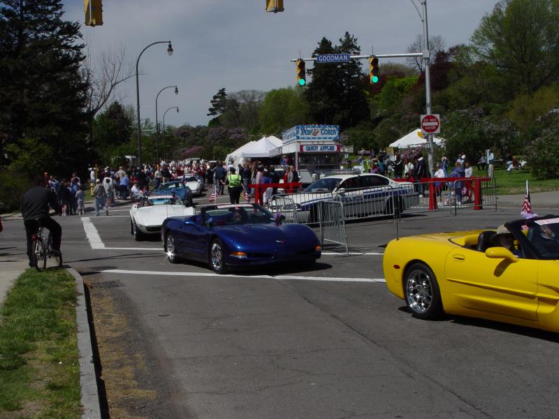 Blue '87 Corvette